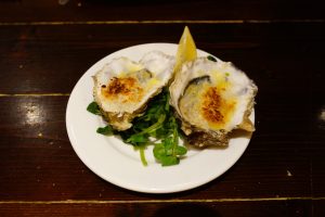 Grilled Garlic Breadcrumb Oysters, Loch Fyne Seafood & Grill