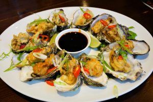 Tempura Chilli Oysters